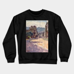 view of bath from belvedere - Walter Sickert Crewneck Sweatshirt